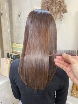 カシュカシュ(cache cache) 髪質改善　酸性ストレート　縮毛矯正　二子玉川用賀