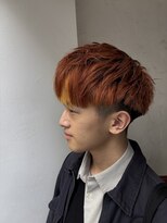 ウィル 京橋店(WiLL)&nbsp;☆men's design color☆オレンジブラウン×イエロー