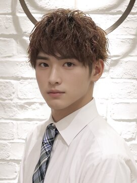 ヘアーアンドグルーミング ヨシザワインク(HAIR&GROOMING YOSHIZAWA Inc.) メンズビジネススパイラルパーマ　爽やか　好印象　イメチェン