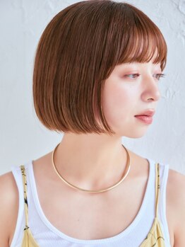 ロージィー バイ リトル(Rosy by little)の写真/【デザインカット+シャンプー¥3900】経験豊富なスタイリストがクセや骨格を考慮しカット♪