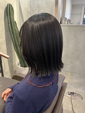 トリコ 梅田茶屋町店(trico) ぱつっと外ハネボブ♪