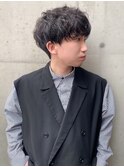 マッシュパーマ