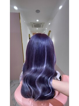 リルミー(Lilme) ブルーラベンダー×ポイントエクステ