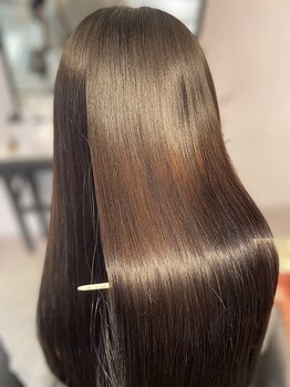 ヘアー ガーデン ルノン(Hair Garden Lunon)の写真/髪のお悩みに合わせた大人女性のための《髪質改善》コシのある・うねり毛/アホ毛悩みと無縁の美髪に*