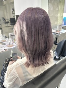 ラック 表参道(LUCK) ピンクラベンダー/レイヤー/ラベンダーミルクティー/表参道/原宿