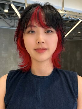 ピークアブー 原宿ハラカド(PEEK-A-BOO) ウルフヘア/ウルフレイヤー/レイヤーカット/デザイン/原宿