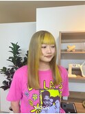 イエロー×ベージュ デザインカラー