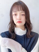 セイドット リー(Say. Ree)&nbsp;Say.ロングレイヤーグレーベージュグレージュアッシュ韓国風青山