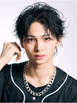 リップス 渋谷(LIPPS) ブラックフェザーショート