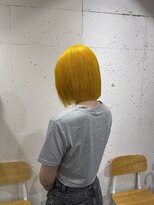 アジールヘア 北千住駅西口店(agir hair) イエローカラー ブリーチカラー 北千住