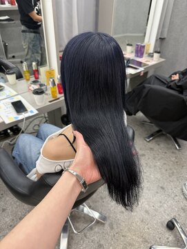 ボタン ハカタ(VOTAN hakata) 【福岡美容室/小山田】青みしっかりブルーブラック