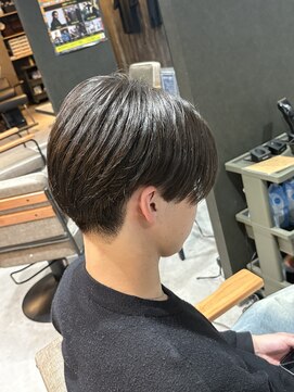 スウェル 柏店(Swell) ナチュラルセンターパート [#柏 #MEN'S #メンズパーマ]