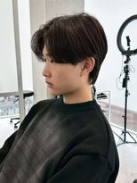 ジーナ 天神(Zina)&nbsp;毛流れセンターパート(メンズカット/ダウンパーマ/ナチュラル)