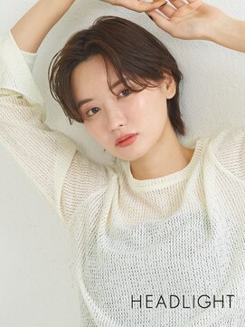 アーサス ヘアー デザイン 那覇おもろまち店(Ursus hair Design by HEADLIGHT) 小顔ショートウルフ#レイヤーショート#ダークアッシュ#韓国