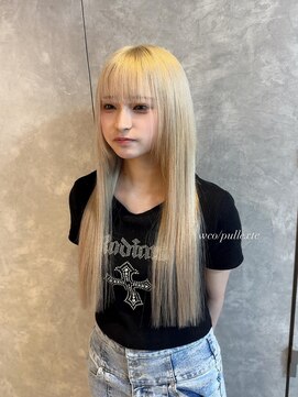 ガルボヘアー 名古屋栄店(garbo hair) #名古屋#栄#プルエクステ#エクステ#カラー#ブリーチ#透明感