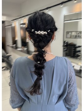 ユニークノベル 中央林間(unique novel) 【yumi】お呼ばれヘア