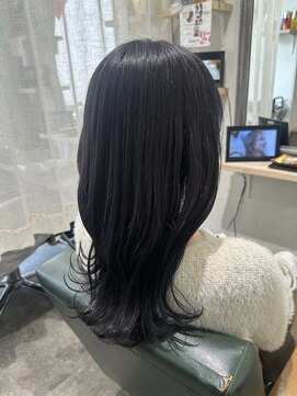 エストアール フクオカ 福岡博多店(est-r. Fukuoka) アッシュグレージュ/透明感カラー/韓国ヘア/博多