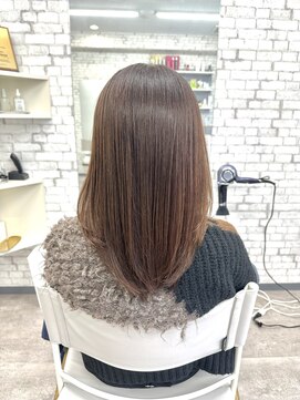 ルエ(Louer) Louer hairmake×セミロング