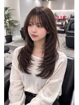 ソア 京都三条河原町(SOA)&nbsp;大人可愛いくびれレイヤー チョコグレージュ