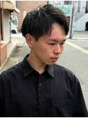 MEN’S/リバースセンターパート/ニュアンスパーマ/錦糸町駅
