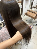 ソワンドゥブレス 大日店 (soin de brace)&nbsp;ナチュラルショート/ミルクブラウン/ダークパープル/髪質改善