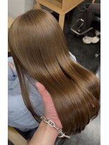 サラ HAIR&MAKE SALA 相模大塚店&nbsp;ブリーチ無しダブルカラー　マロンベージュ