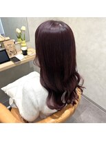 シュガー ヘアアンドネイル 仙台(SUGAR)&nbsp;【ブリーチなしダブルカラー】チェリーピンク♪