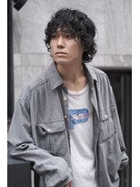 ブークル(boucle) ミディアムパーマ シャドーパーマ 無造作パーマ