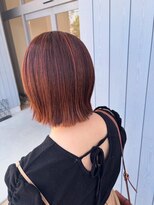 エクラヘアーズボウグループ(eclat hair’s BEAU group)&nbsp;カットハイライトカラー