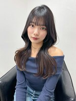 アンドカオマワリカットファム(Fann.)&nbsp;髪質改善 レイヤーカット 韓国風 神戸三宮元町 艶髪 顔周り 前髪