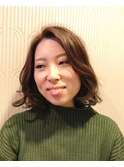 オリーブアッシュ+ふぁふぁBOB