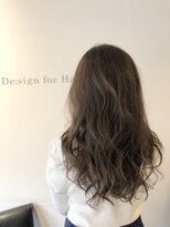 デザインフォーヘアー(De:sign for Hair) ハイライトグラデーション×アッシュベージュデザインカラー