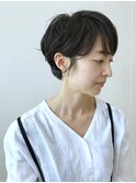 大人ショート×ニュアンスパーマ