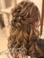 ヘアーセット モコロ(Hair Set MOCORO) ハーフアップ