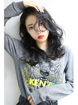 ブラン 梅田(Blanc) 【Blanc/梅田】暗髪 ネイビーカラー 黒髪 グレージュ /mil