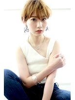 ラフィスヘアー シャルム 渋谷店(La fith hair charme)&nbsp;【La fith】 ショートボブスタイル