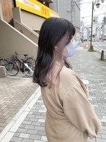 ファーレンピュアスウィート(fahren-pure-suite)&nbsp;インナーラベンダー／インナーカラー／前髪特集/ハイトーン