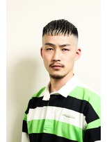 レンゲン(LENGEN)&nbsp;七三オールバックかき上げヘアコンマヘア１７０