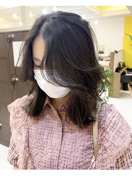 ノラキチジョウジ(NORA KICHIJOJI) #レイヤーカット#くびれヘア#韓国ヘア#プリカール