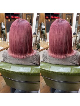 ヘアーサロン リバース(Hair Salon Rebirth) 【防府/Rebirth】ピンク