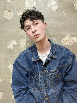 アカ(ACA) ツイストスパイラルパーマツイストパーマメンズマッシュ札幌大通