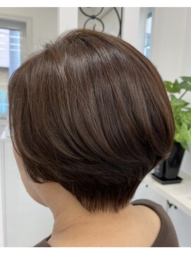 サロンドノア(Salon de NoA) ショートヘア×ナチュラルヴラウン