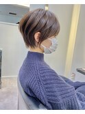 30代/40代/50代・絶壁解消・小顔前下がりショートボブ【中村】