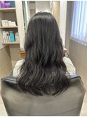 暗髪スタイル