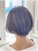 ヌーディーブラウン♪やわらかショートボブ