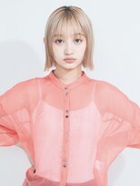 オンク 新宿(onk)&nbsp;黒髪/グレーベージュ/レイヤーロング/前髪パーマ[新宿駅]