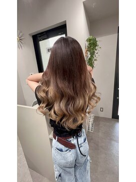 アレンヘアー 函館店(ALLEN hair) 【*上品な女性に大人気*】グラーデーションカラー *