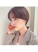 小顔ショート/マッシュショート/似合わせカット/ショートヘア