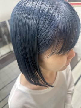 インビテーション(invitation) Wカラー・ブリーチ・ネイビー・ブルー