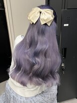 ベレーザ 渋谷(BELEZA)&nbsp;8094ラベンダーパープルハイトーンダブルカラーレイヤーカット